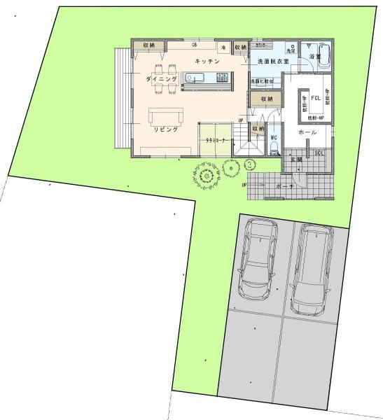 豊田市広田町 建物プラン イメージ