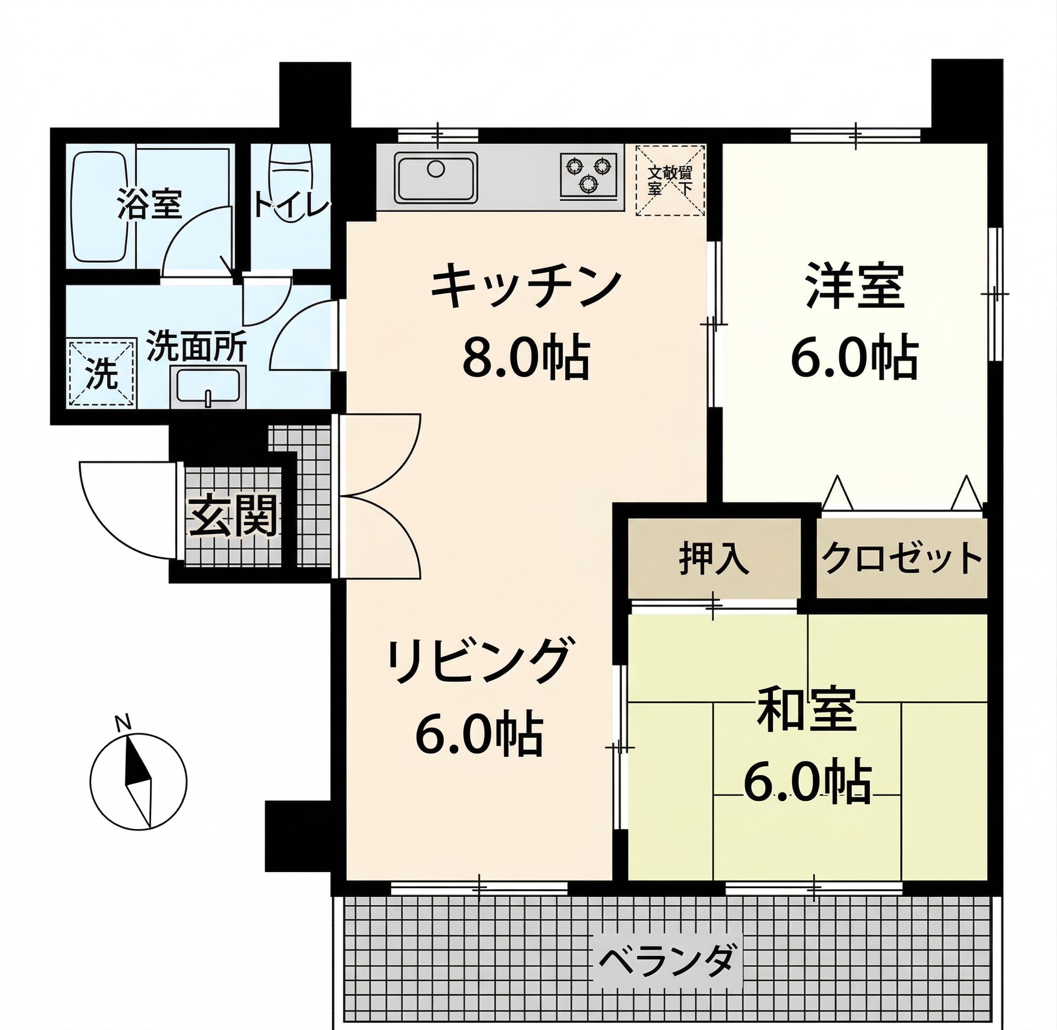ホワイトシャトー豊田 間取り図