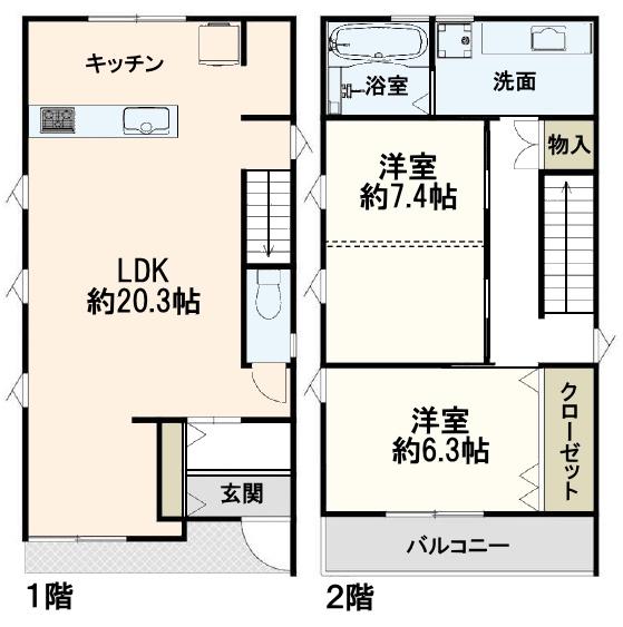 豊田市朝日ヶ丘3丁目　間取