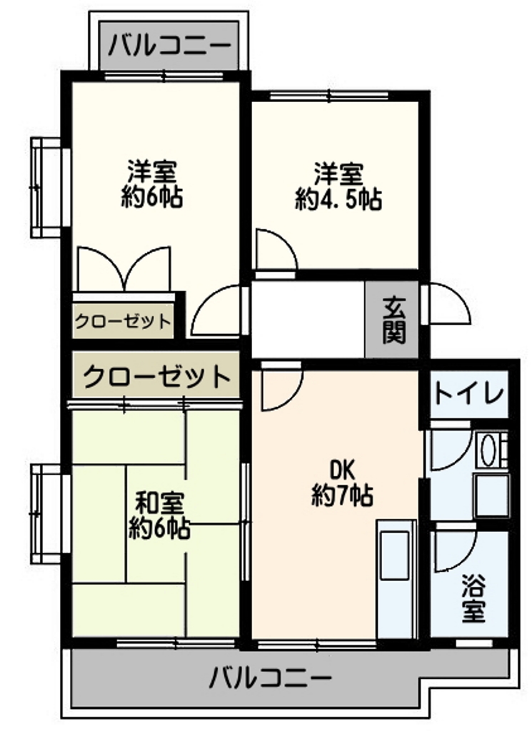 グランデール栄B201改装前