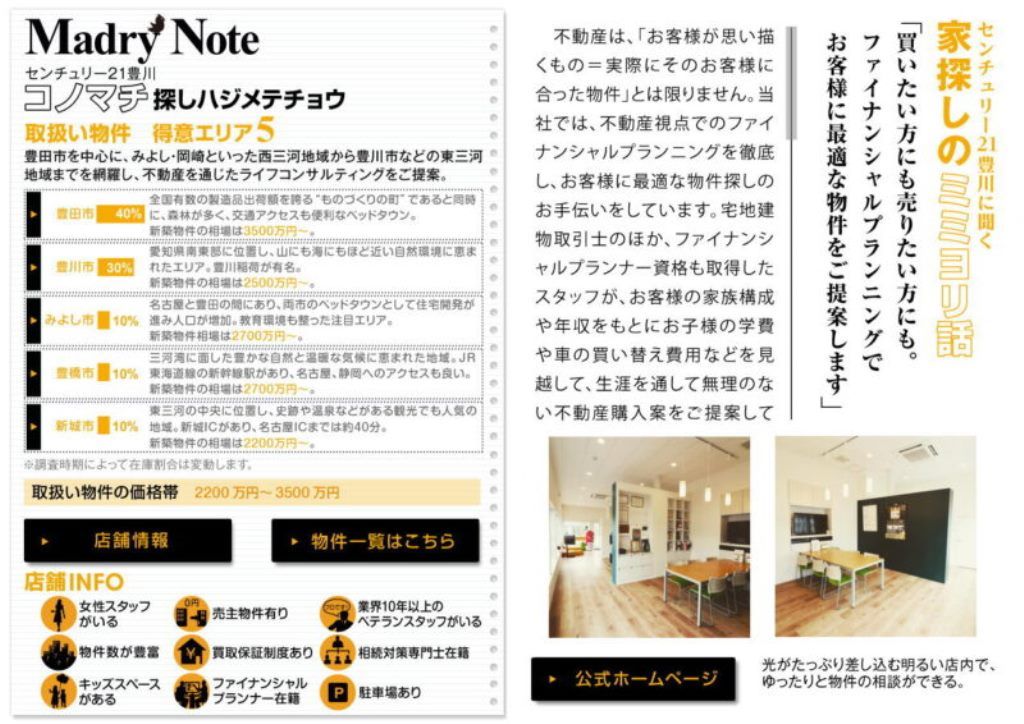 家探しのミミヨリ話