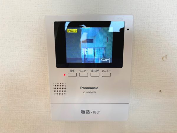 モニター付きインターホン